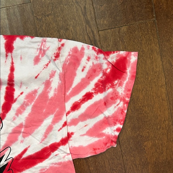 A Day to Remember Red and White Tie-Dye 100% Cotton Band T-Shirt, Size XL, NWOT - Picture 3 of 9